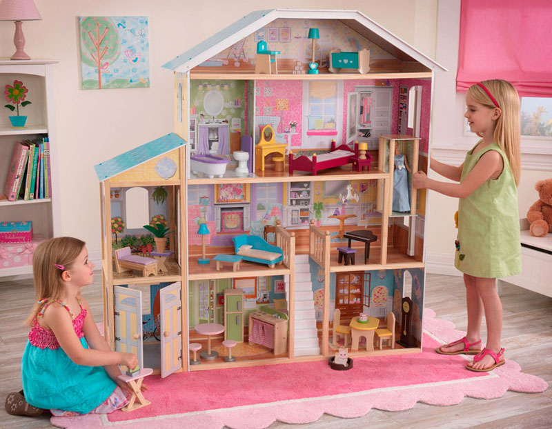 5 идей, из чего можно сделать домик для любимых кукол